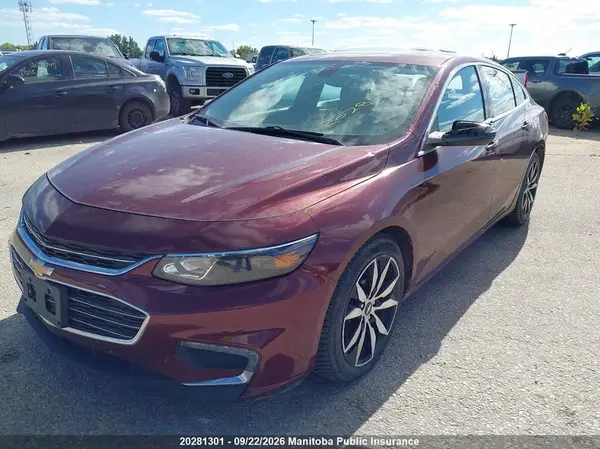 1G1ZE5ST8GF290775 — 2016 Chevrolet Malibu, фото 2 с аукциона IAAI 29.09.2026, Град