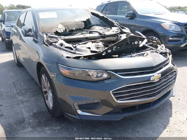 1G1ZE5ST0GF345364 — 2016 Chevrolet Malibu, Пожар двигателя (Engine Burn), фото до ремонта