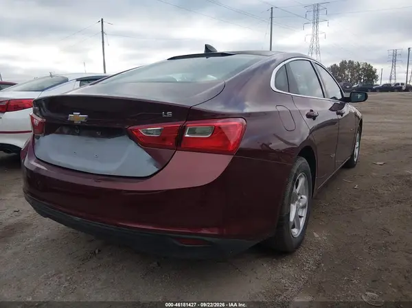 1G1ZB5ST3GF252217 — 2016 Chevrolet Malibu, фото 4 с аукциона IAAI 30.09.2026, Естественный износ