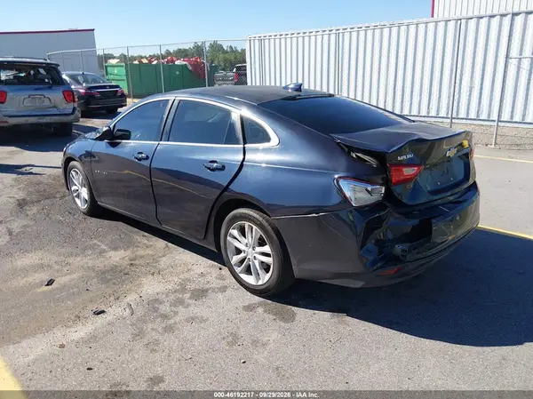 1G1ZE5ST6GF207487 — 2016 Chevrolet Malibu, фото 3 с аукциона IAAI, Задняя часть
