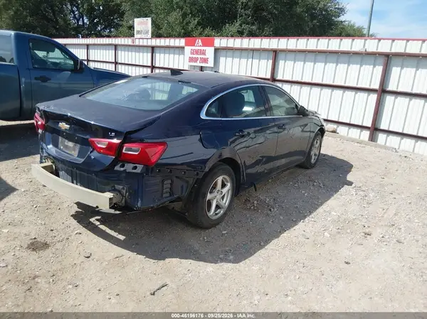 1G1ZB5ST2GF354186 — 2016 Chevrolet Malibu, фото 4 с аукциона IAAI, Естественный износ