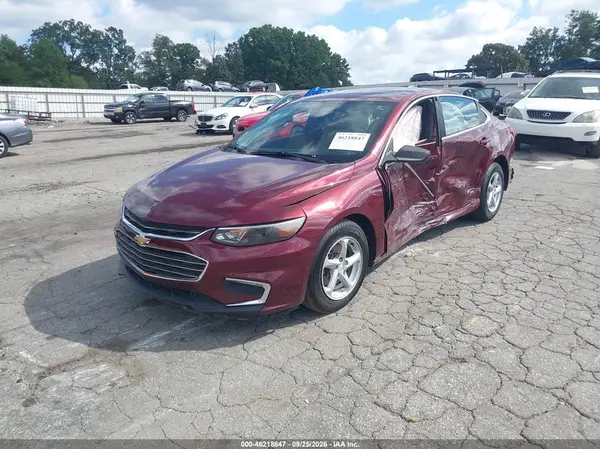 1G1ZB5ST9GF282922 — 2016 Chevrolet Malibu, фото 2 с аукциона IAAI, Левый бок