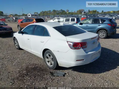 2016 Chevrolet Malibu Limited Lt VIN 1G11C5SA8GU138380 фото 3