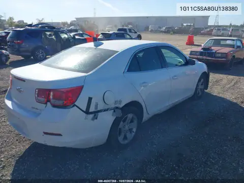 2016 Chevrolet Malibu Limited Lt VIN 1G11C5SA8GU138380 фото 4