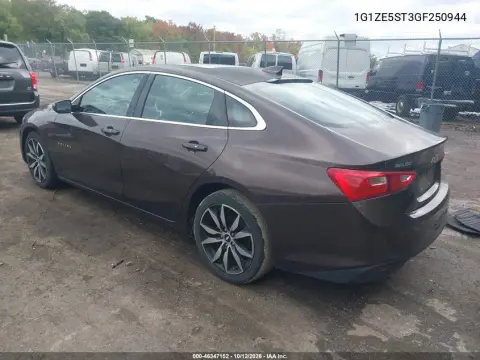 2016 Chevrolet Malibu 1Lt VIN 1G1ZE5ST3GF250944 фото 3