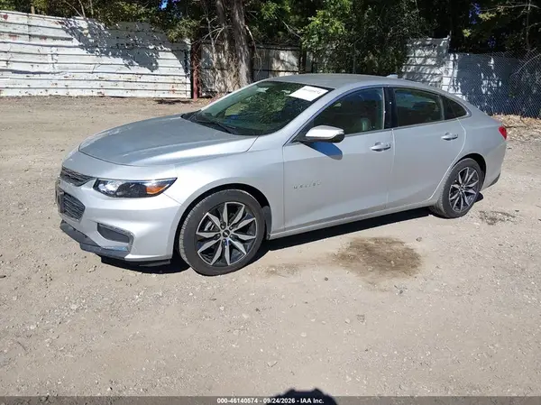 1G1ZE5STXHF277253 — 2017 Chevrolet Malibu, фото 2 с аукциона IAAI 14.10.2026, Передняя часть справа