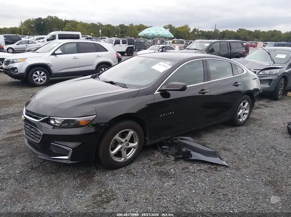 1G1ZB5ST8HF255602 — 2017 Chevrolet Malibu, фото 2 с аукциона IAAI 05.10.2026, Задняя часть