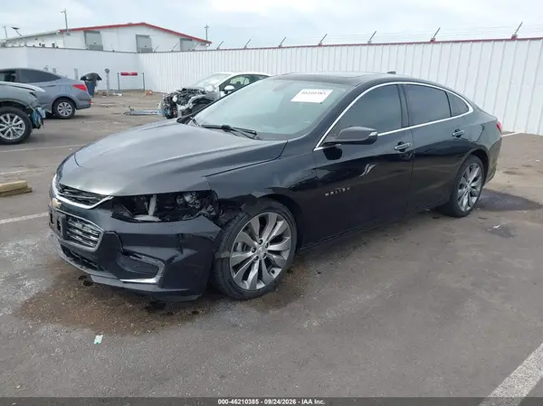 1G1ZH5SX2HF282179 — 2017 Chevrolet Malibu, фото 2 с аукциона IAAI, Передняя часть слева