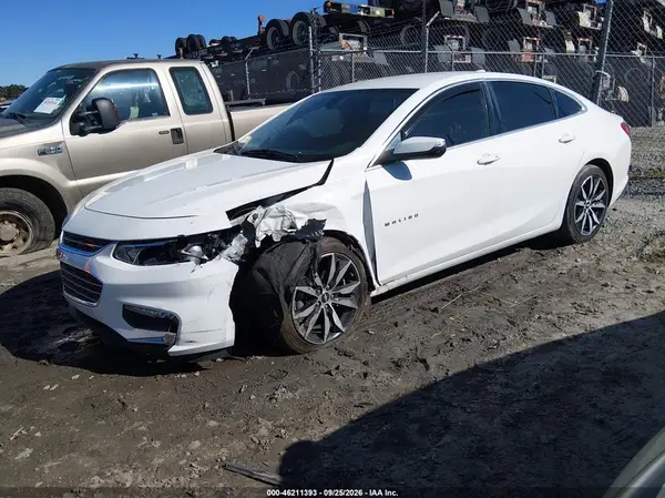 1G1ZE5ST5HF273062 — 2017 Chevrolet Malibu, фото 2 с аукциона IAAI, Передняя часть