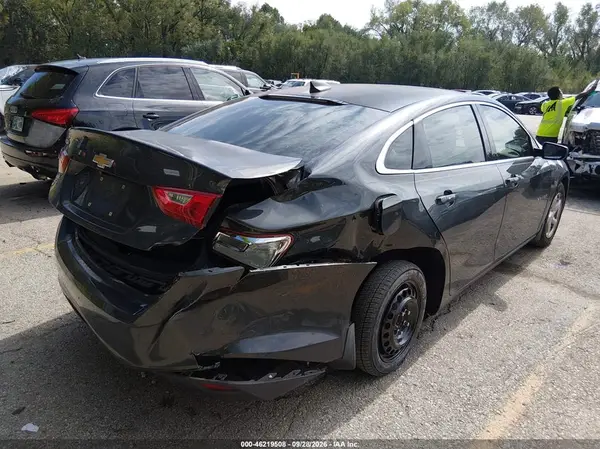 1G1ZB5ST3HF227125 — 2017 Chevrolet Malibu, фото 4 с аукциона IAAI, Задняя часть