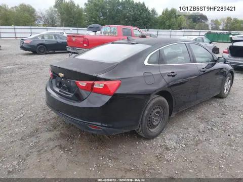 2017 Chevrolet Malibu Ls VIN 1G1ZB5ST9HF289421 фото 5