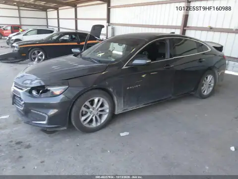 1G1ZE5ST9HF160988 — 2017 Chevrolet Malibu, фото 3 с аукциона IAAI, Повреждения со всех сторон