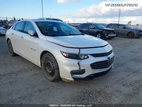 1G1ZE5SX5JF292252 — 2018 Chevrolet Malibu, Возвращение во владение, фото до ремонта