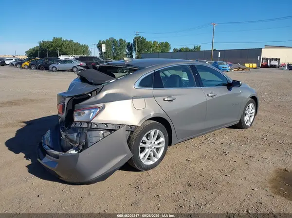 1G1ZD5ST3JF116798 — 2018 Chevrolet Malibu, фото 4 с аукциона IAAI 14.10.2026, Задняя часть