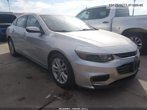 1G1ZD5ST2JF168648 — 2018 Chevrolet Malibu, Левая сторона, фото до ремонта