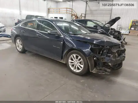 2018 Chevrolet Malibu Lt VIN 1G1ZD5ST9JF136506 фото 2