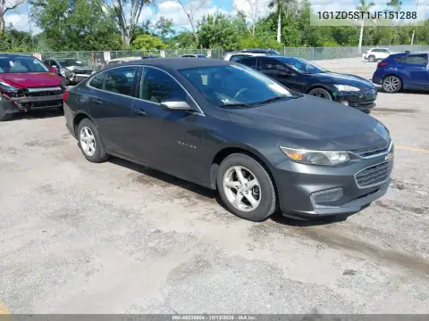 1G1ZD5ST1JF151288 — 2018 Chevrolet Malibu, Левая сторона, фото до ремонта