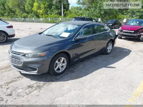 1G1ZD5ST1JF151288 — 2018 Chevrolet Malibu, фото 3 с аукциона IAAI, Боковая часть