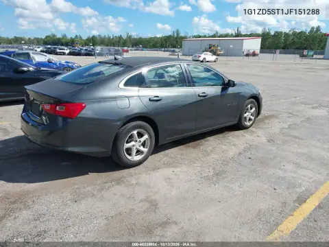 1G1ZD5ST1JF151288 — 2018 Chevrolet Malibu, фото 5 с аукциона IAAI, Боковая часть