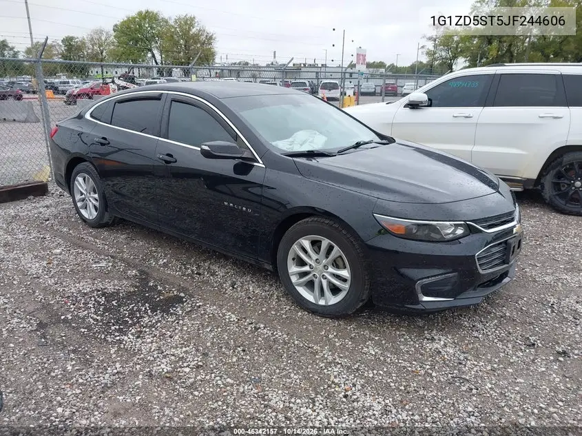 1G1ZD5ST5JF244606 — 2018 Chevrolet Malibu, фото 2 с аукциона IAAI, Передняя часть