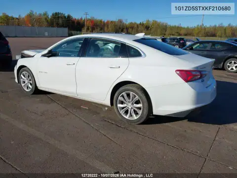 1G1ZD5STXKF210680 — 2019 Chevrolet Malibu, фото 4 с аукциона IAAI 20.10.2026, Передняя часть