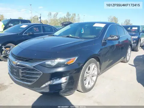 2019 Chevrolet Malibu Hybrid VIN 1G1ZF5SU4KF172415 фото 3