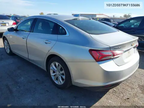 1G1ZD5ST9KF155686 — 2019 Chevrolet Malibu, фото 4 с аукциона IAAI, Передняя часть