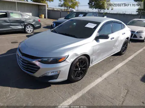 2019 Chevrolet Malibu Lt VIN 1G1ZD5ST3KF170765 фото 3