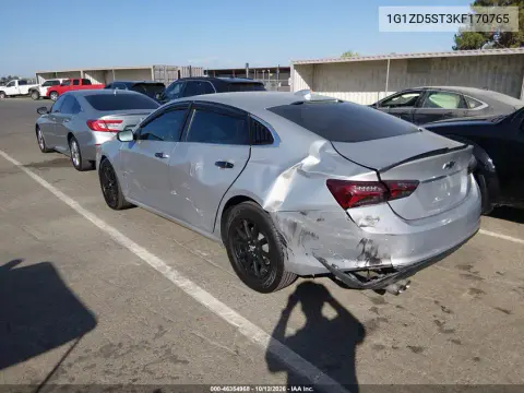 2019 Chevrolet Malibu Lt VIN 1G1ZD5ST3KF170765 фото 4