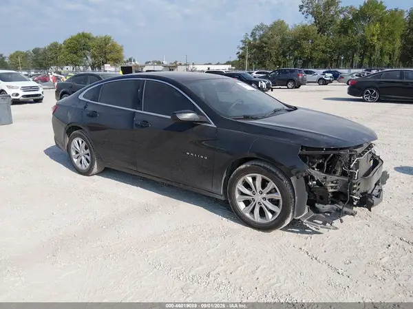 1G1ZD5ST7LF050145 — 2020 Chevrolet Malibu, Передняя часть (Front End), фото до ремонта
