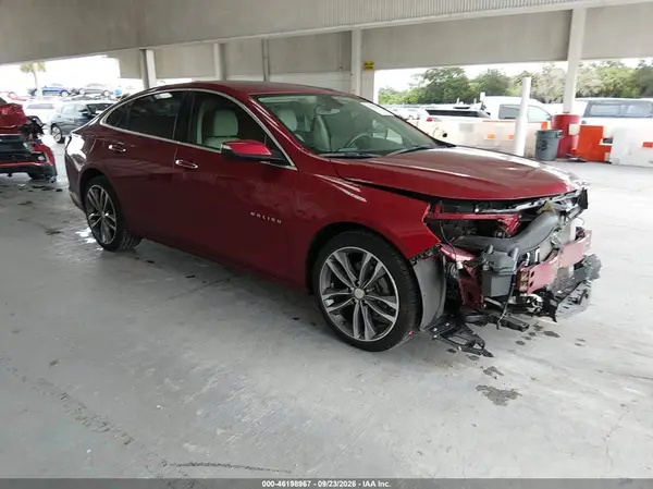 1G1ZE5SX3LF117243 — 2020 Chevrolet Malibu, Передняя часть (Front End), фото до ремонта