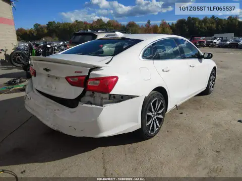 2020 Chevrolet Malibu Fwd Rs VIN 1G1ZG5ST1LF065537 фото 4