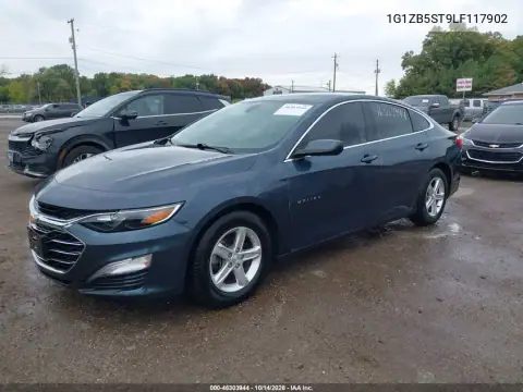 1G1ZB5ST9LF117902 — 2020 Chevrolet Malibu, фото 3 с аукциона IAAI, Задняя часть