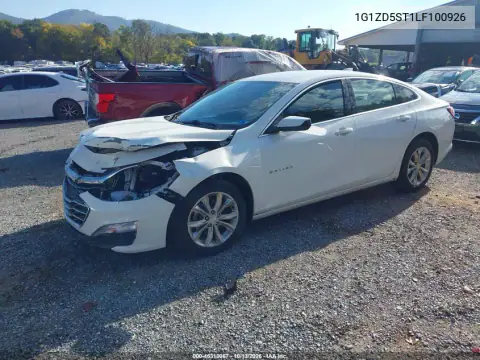 1G1ZD5ST1LF100926 — 2020 Chevrolet Malibu, фото 2 с аукциона IAAI, Передняя часть