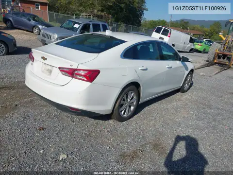 1G1ZD5ST1LF100926 — 2020 Chevrolet Malibu, фото 4 с аукциона IAAI, Передняя часть