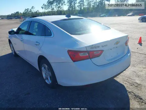 2020 Chevrolet Malibu Fwd Ls VIN 1G1ZB5ST4LF086865 фото 4