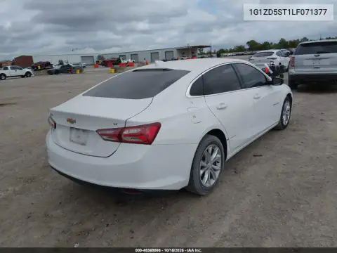 1G1ZD5ST1LF071377 — 2020 Chevrolet Malibu, фото 5 с аукциона IAAI, Изъят кредитором