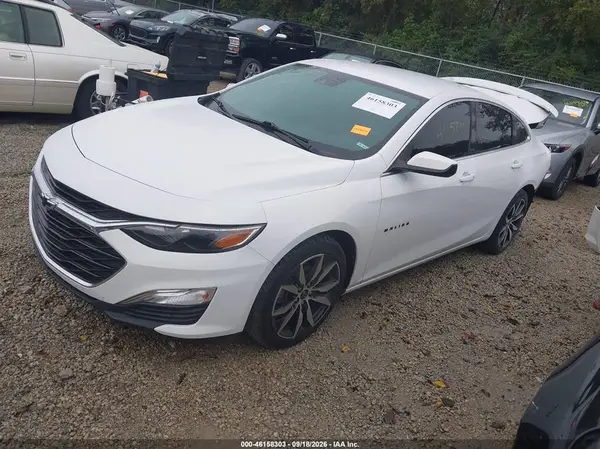 1G1ZG5ST8MF063592 — 2021 Chevrolet Malibu, фото 2 с аукциона IAAI 14.10.2026, Задняя часть