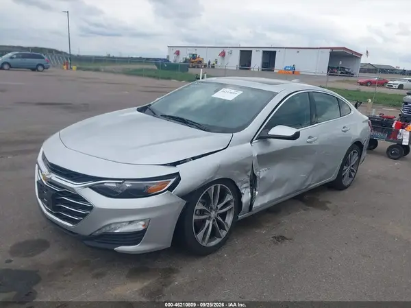 1G1ZD5ST6MF045763 — 2021 Chevrolet Malibu, фото 2 с аукциона IAAI, Левый бок
