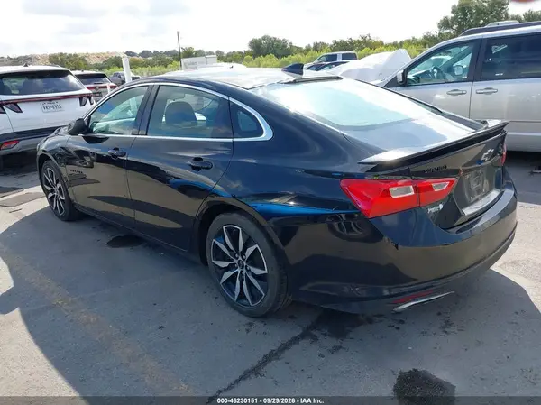 1G1ZG5ST9MF054271 — 2021 Chevrolet Malibu, фото 3 с аукциона IAAI, Правый бок