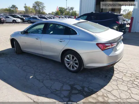 2021 Chevrolet Malibu Fwd Lt VIN 1G1ZD5ST9MF018444 фото 4