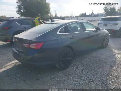 2021 Chevrolet Malibu Fwd Lt VIN 1G1ZD5ST1MF037277 фото 5