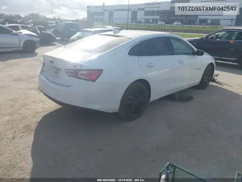 1G1ZD5STXMF042543 — 2021 Chevrolet Malibu, фото 5 с аукциона IAAI, Передняя часть