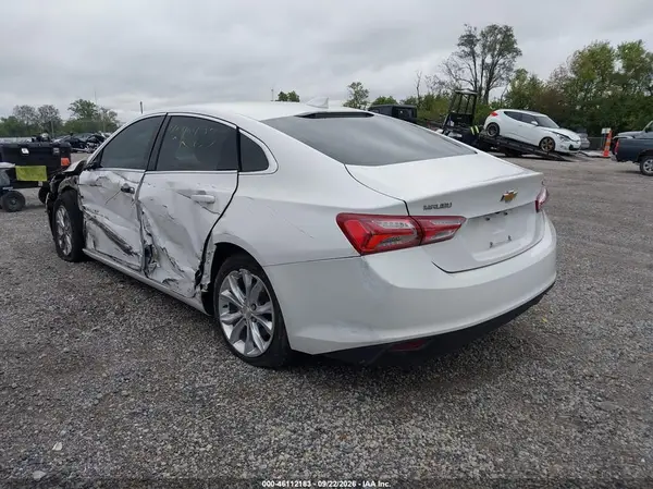 1G1ZD5ST6NF128594 — 2022 Chevrolet Malibu, фото 3 с аукциона IAAI, Левый бок
