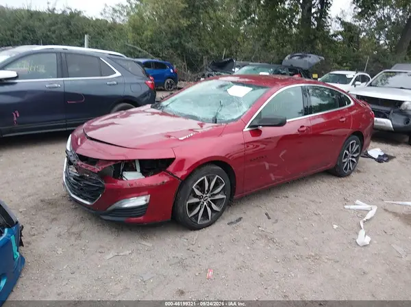 1G1ZG5ST3NF103448 — 2022 Chevrolet Malibu, фото 2 с аукциона IAAI, Передняя часть справа