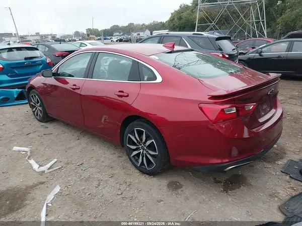 1G1ZG5ST3NF103448 — 2022 Chevrolet Malibu, фото 3 с аукциона IAAI, Передняя часть справа