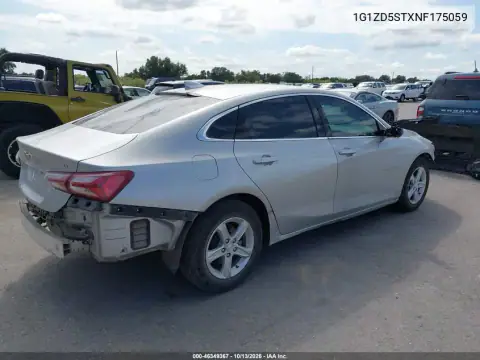 1G1ZD5STXNF175059 — 2022 Chevrolet Malibu, фото 4 с аукциона IAAI, Передняя часть