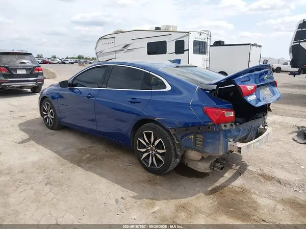 1G1ZG5ST6PF129108 — 2023 Chevrolet Malibu, фото 3 с аукциона IAAI, Задняя часть