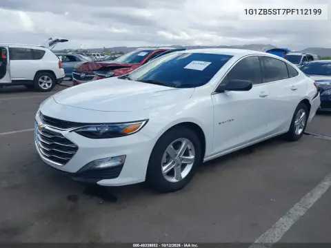 2023 Chevrolet Malibu Fwd Ls VIN 1G1ZB5ST7PF112199 фото 3