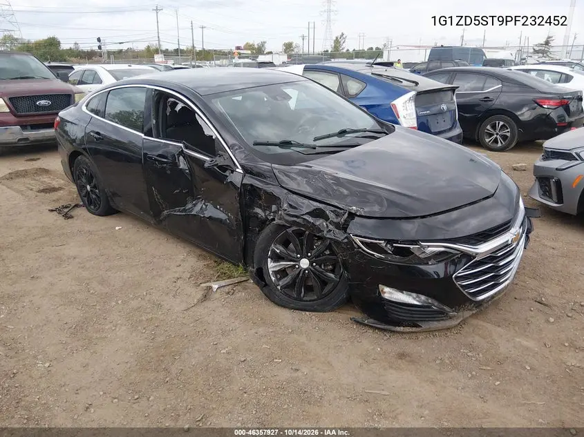 1G1ZD5ST9PF232452 Chevrolet Malibu 2023 — повреждение Правый бок, фото до ремонта